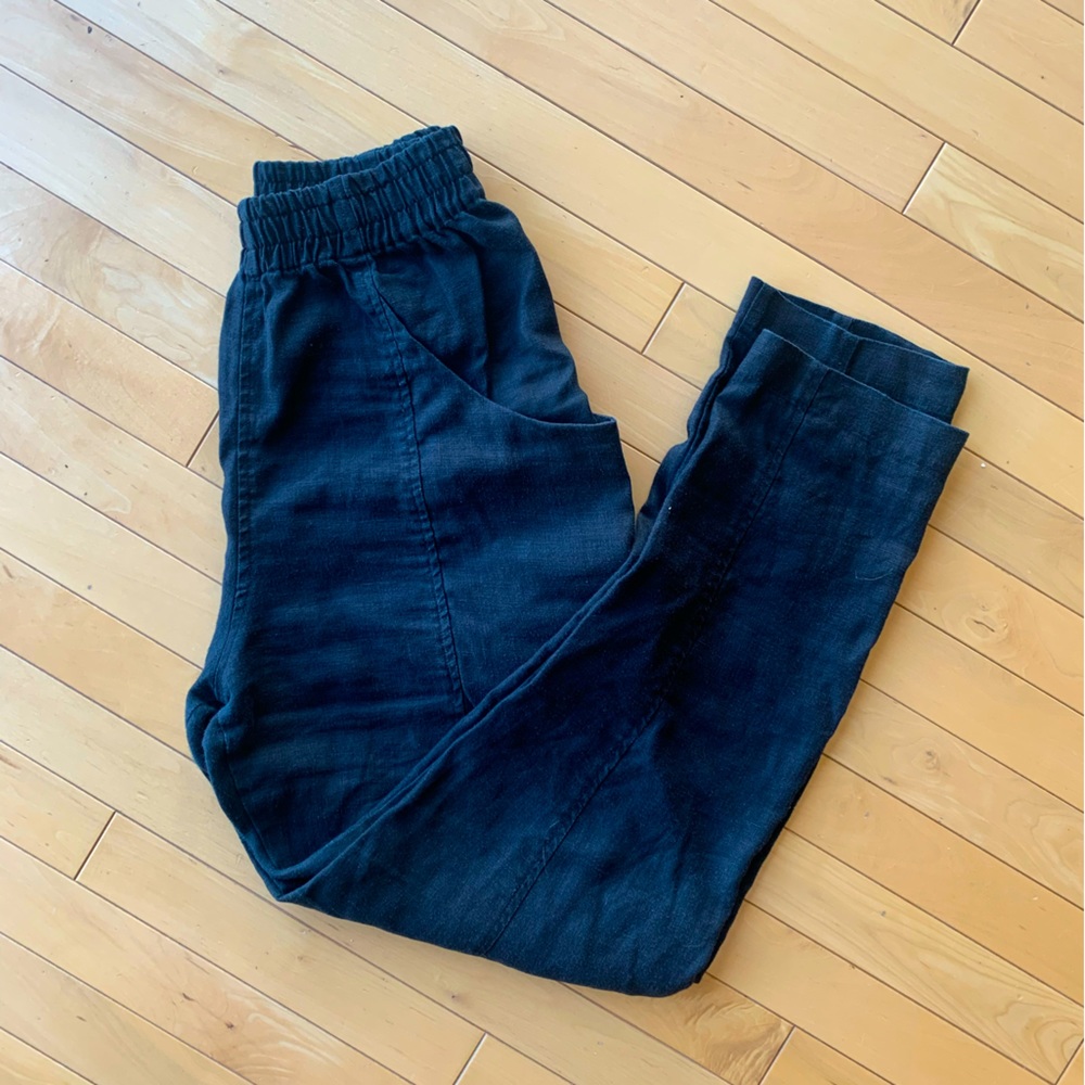 Elizabeth Suzann Clyde pants 4T black linen